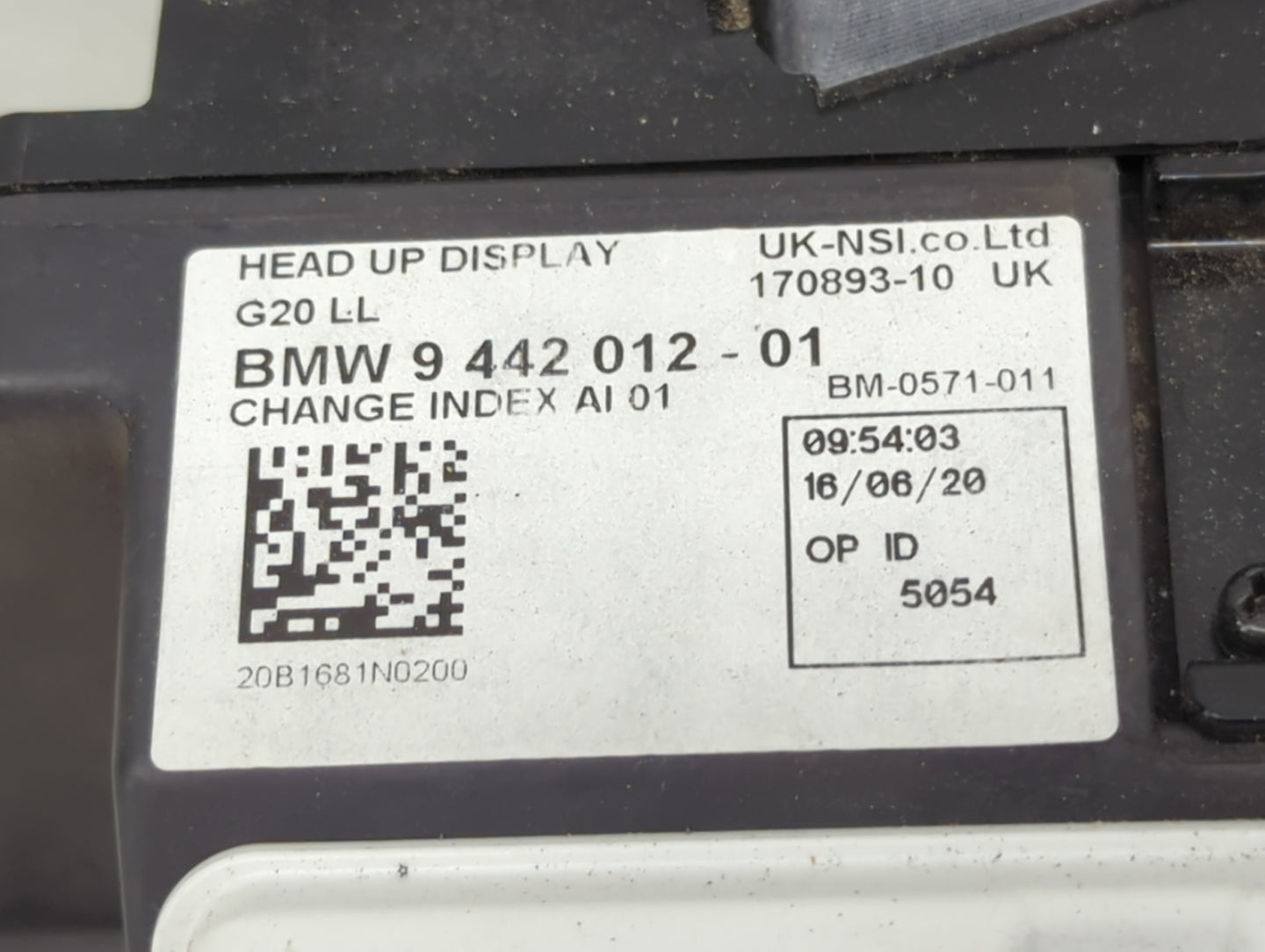 2021-2021 Bmw 330i Information Display Screen - Oemusedautoparts1.com