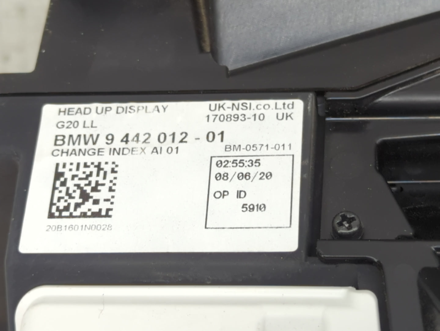 2021-2021 Bmw 330i Information Display Screen - Oemusedautoparts1.com