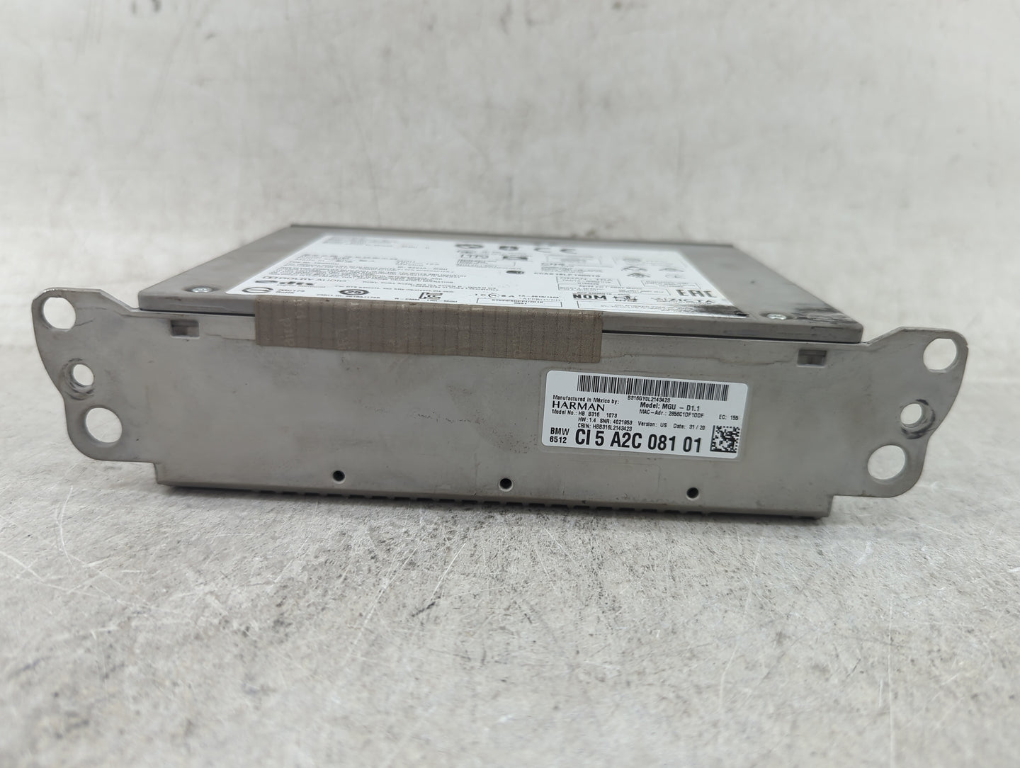 2021 Bmw 330i Radio AM FM Cd Player Receiver Replacement P/N:CI5A2C08101 HBB316L2143423, B316GY0L2143423 Fits Fits 2022 OEM 