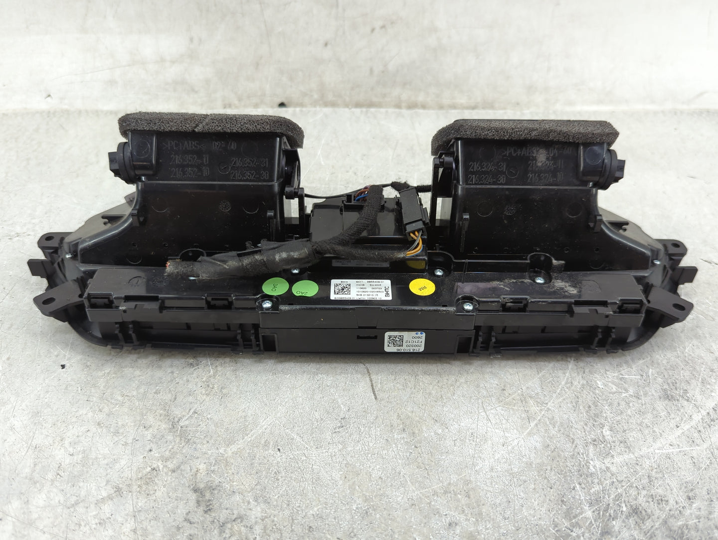 2019-2021 Bmw 330i Climate Control Module Temperature AC/Heater Replacement P/N:9855409-01 Fits Fits 2019 2020 2021 OEM Used