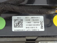 2019-2021 Bmw 330i Climate Control Module Temperature AC/Heater Replacement P/N:9855409-01 Fits Fits 2019 2020 2021 OEM Used