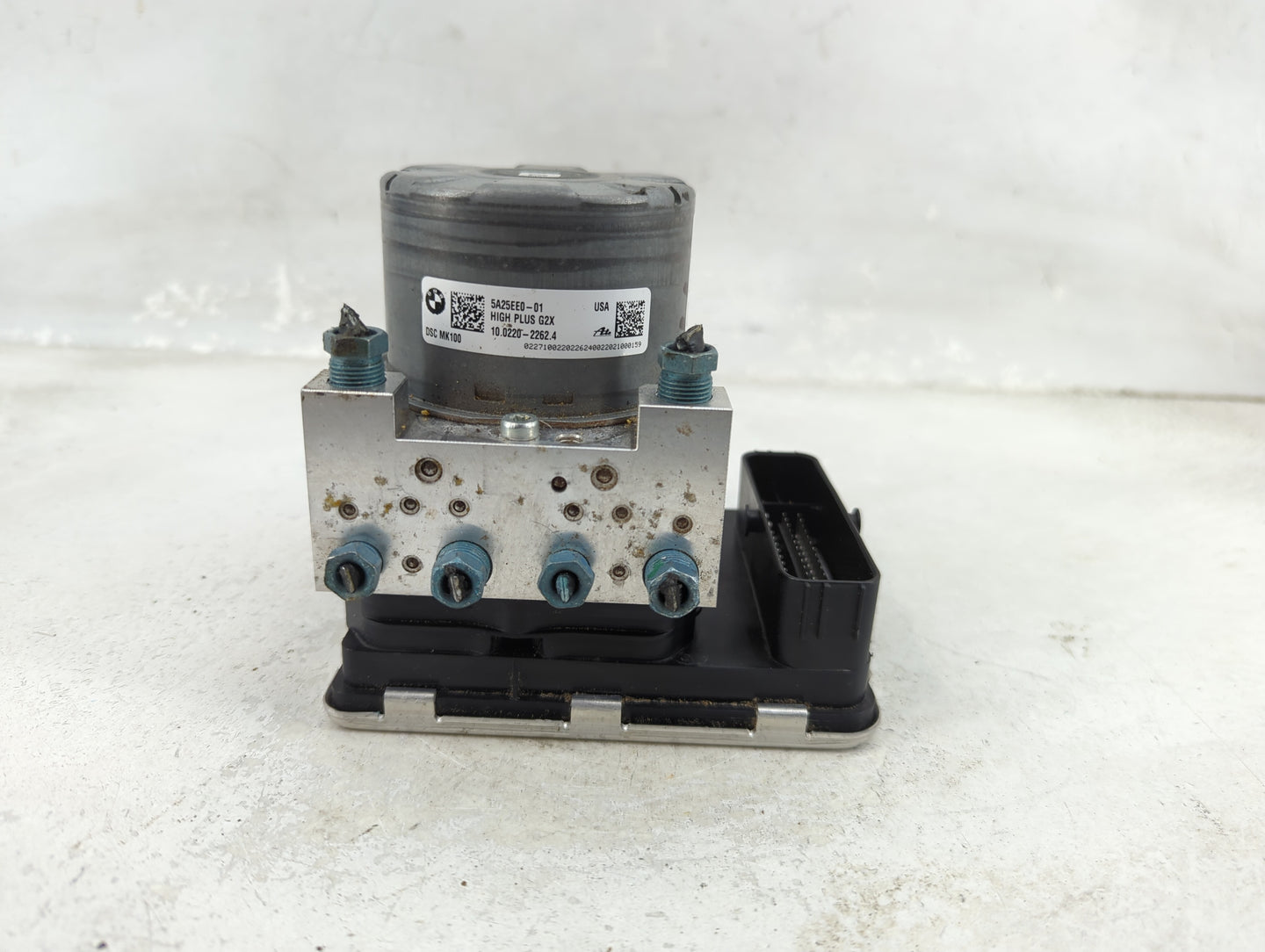 2021 Bmw 330i ABS Pump Control Module Replacement P/N:5A25EE0-01 10.0220-2262.4, DSC MK100 Fits OEM Used Auto Parts - Oemuse
