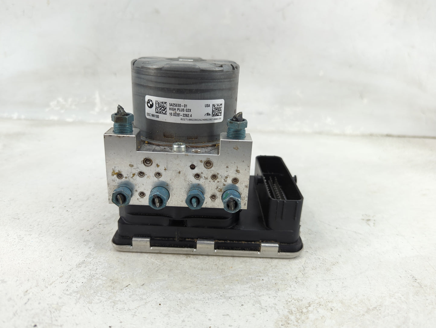 2021 Bmw 330i ABS Pump Control Module Replacement P/N:5A25EE0-01 10.0220-2262.4, DSC MK100 Fits OEM Used Auto Parts - Oemuse