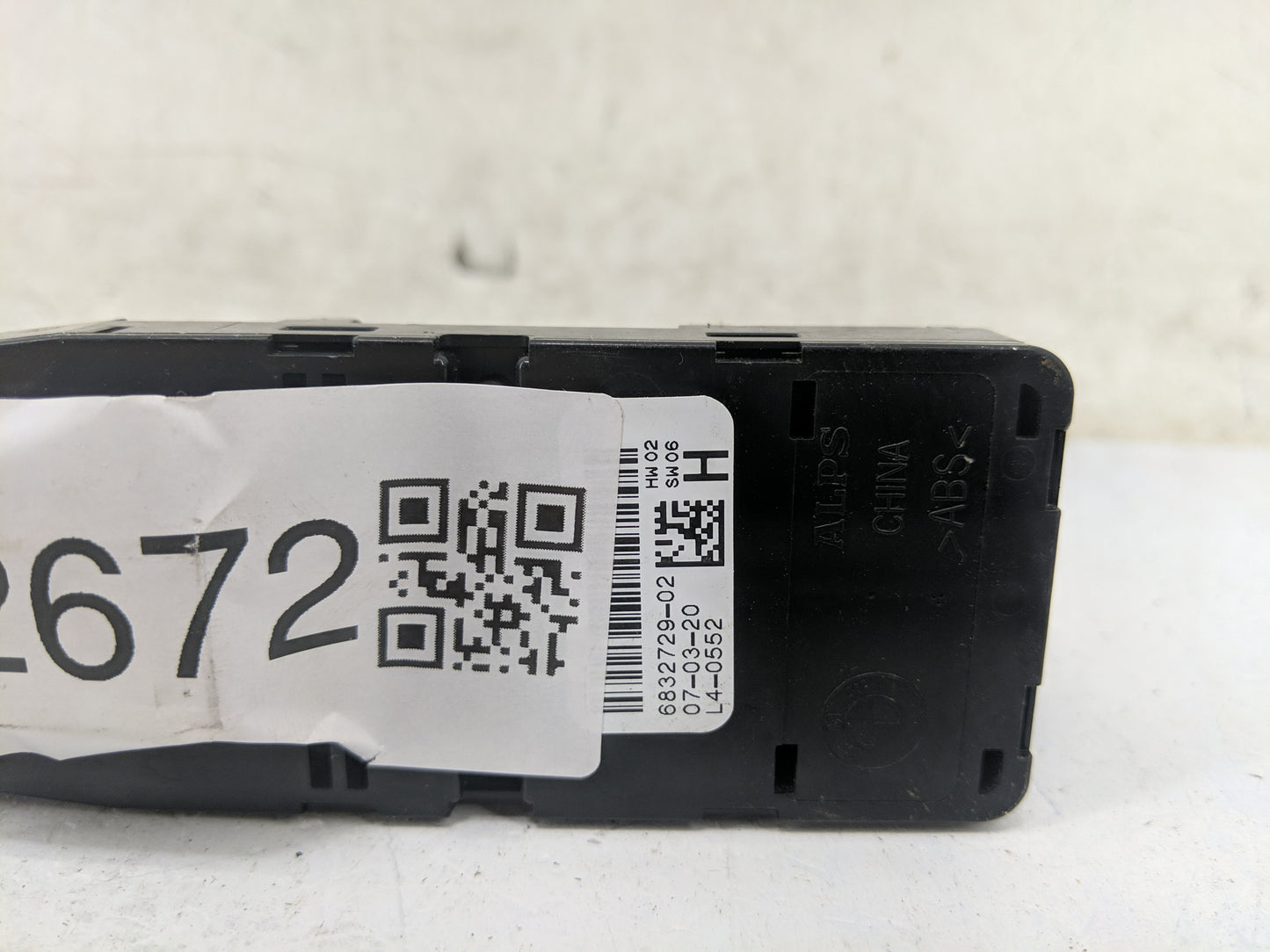 2021 Bmw 330i Master Power Window Switch Replacement Driver Side Left P/N:6832729-02 Fits OEM Used Auto Parts - Oemusedautop