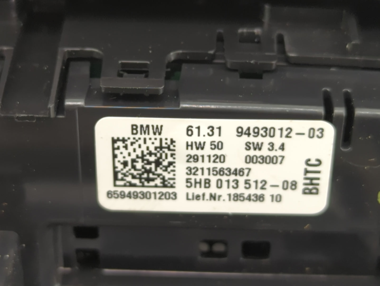 2019-2021 Bmw 330i Climate Control Module Temperature AC/Heater Replacement P/N:65949301203 Fits Fits 2019 2020 2021 OEM Use