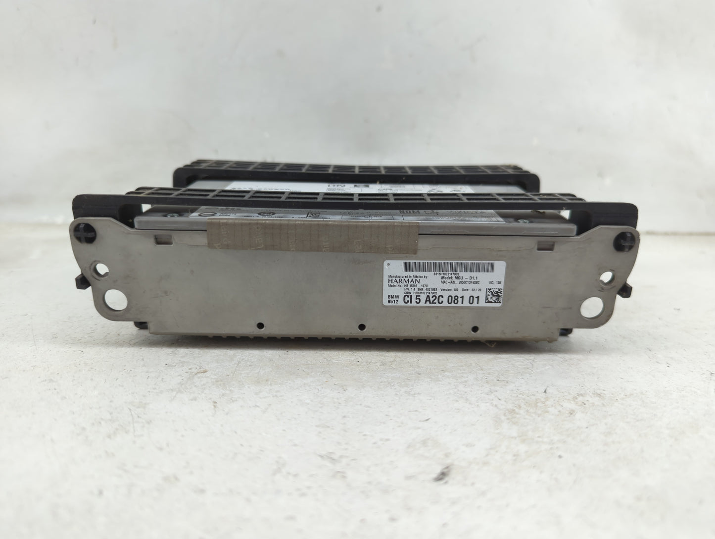 2021 Bmw 340i Radio AM FM Cd Player Receiver Replacement P/N:B316 1073 CI 5 A2C 081 01 Fits OEM Used Auto Parts - Oemusedaut