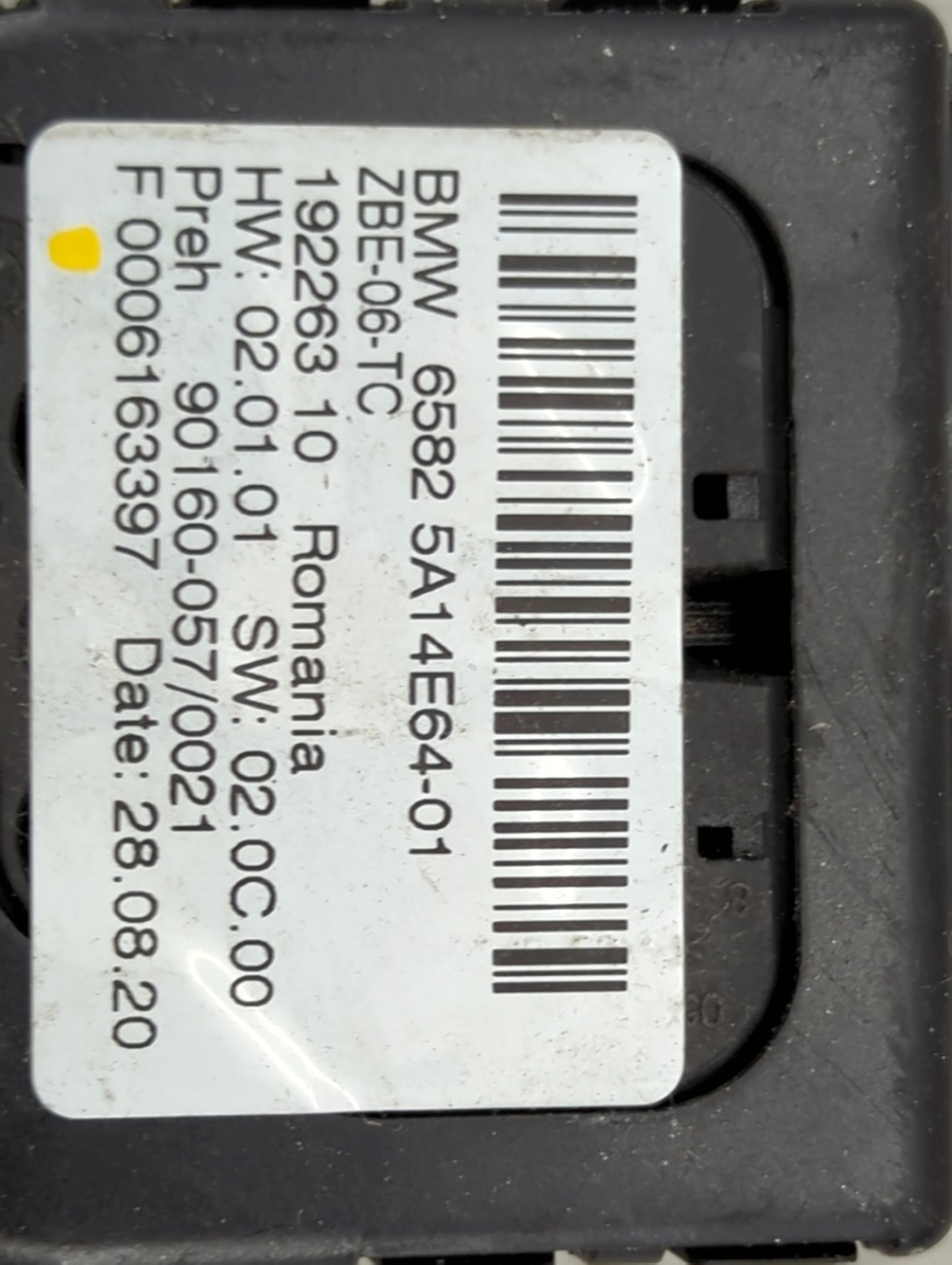2021 Bmw 530 Radio AM FM Cd Player Receiver Replacement P/N:65825A1 6582 5A14E64-01, ZBE-06-TC, 90160-057/0021 Fits OEM Used