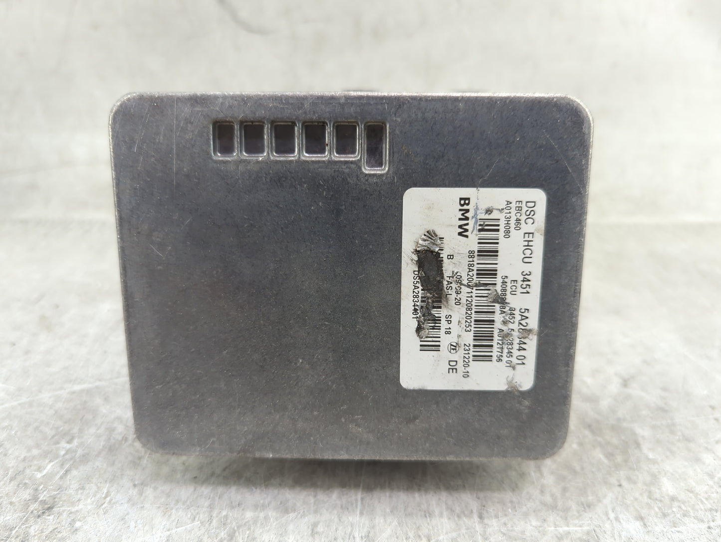 2021 Bmw 530 ABS Pump Control Module Replacement P/N:5A2834401 EBC460, A013H080, 3452 5A2834501, 54088998A, A0121756 Fits OE