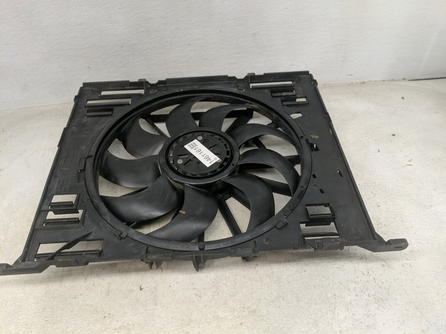 2021 Bmw 530 Electric Radiator Cooling Fan Motor Assembly Black - Oemusedautoparts1.com