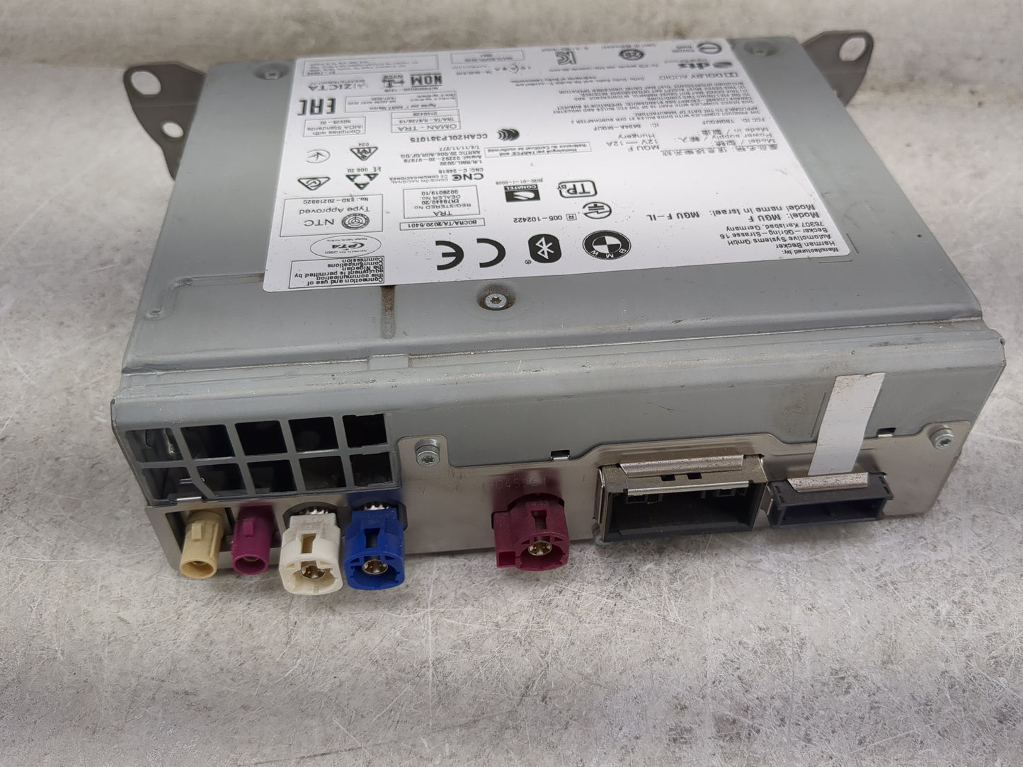 2021 Bmw 530i Radio AM FM Cd Player Receiver Replacement P/N:CI5A318F401 T8GMGUF, 6434A-MGUF, HBB316L3516472, CCAH20LP3810T5