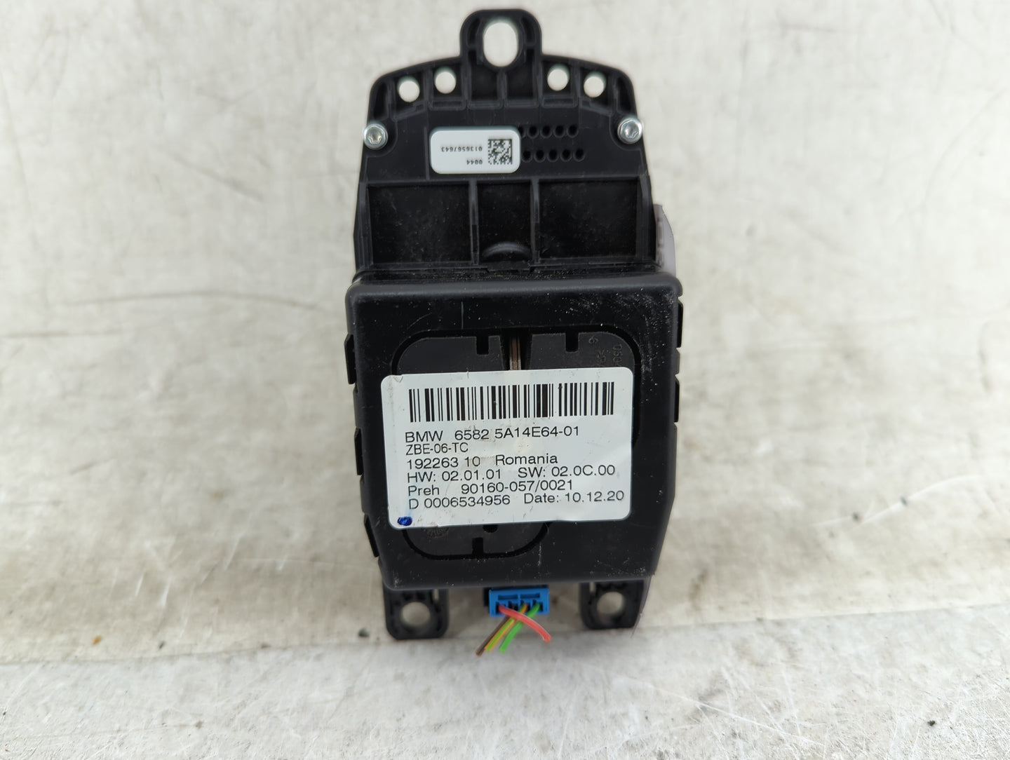 2021 Bmw 540i Radio AM FM Cd Player Receiver Replacement P/N:6582 5A14E64-01 ZBE-06-TC, 90160-057/0021 Fits OEM Used Auto Pa