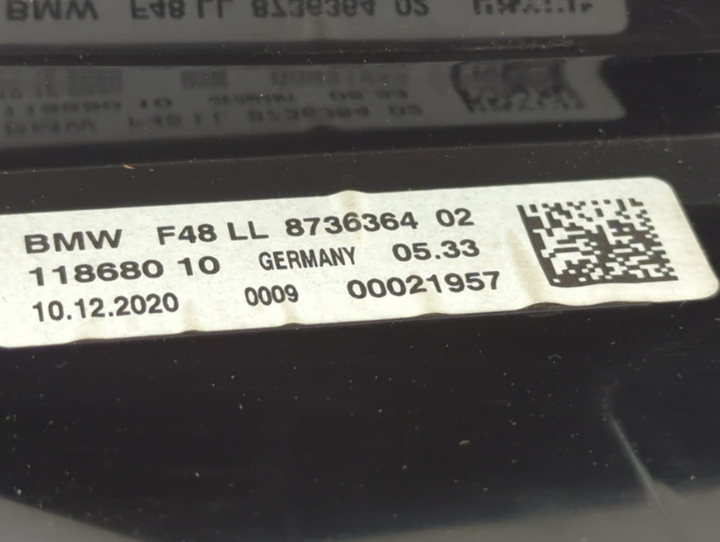 2018-2022 Bmw X1 Information Display Screen - Oemusedautoparts1.com
