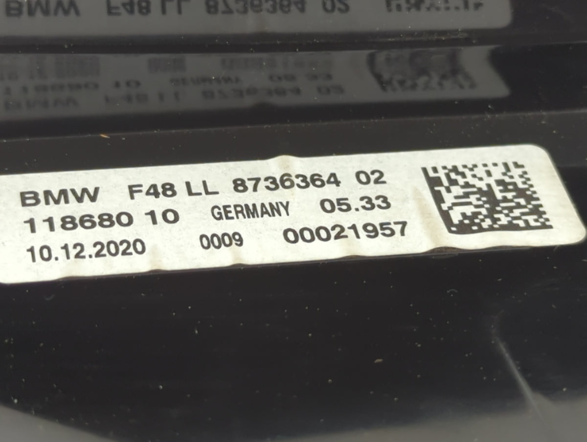 2018-2022 Bmw X1 Information Radio Display Screen 1452929 - Oemusedautoparts1.com