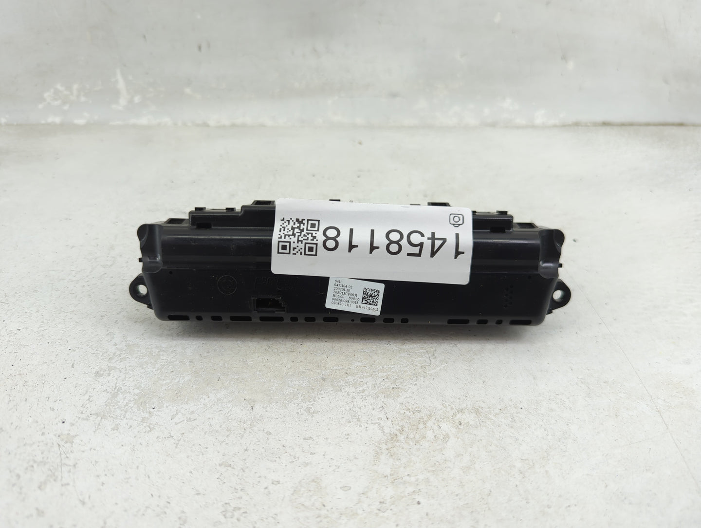 2019-2022 Bmw X1 Climate Control Module Temperature AC/Heater Replacement P/N:9471104-02 Fits Fits 2019 2020 2021 2022 OEM U