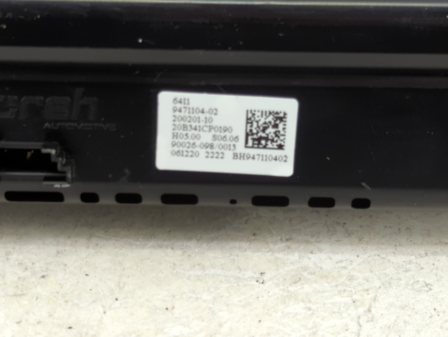 2019-2022 Bmw X1 Climate Control Module Temperature AC/Heater Replacement P/N:9471104-02 Fits Fits 2019 2020 2021 2022 OEM U