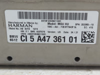 2018-2021 Bmw X3 Radio AM FM Cd Player Receiver Replacement P/N:CI5A4736101 HBB316, MGUHU Fits Fits 2016 2017 2018 2019 2020