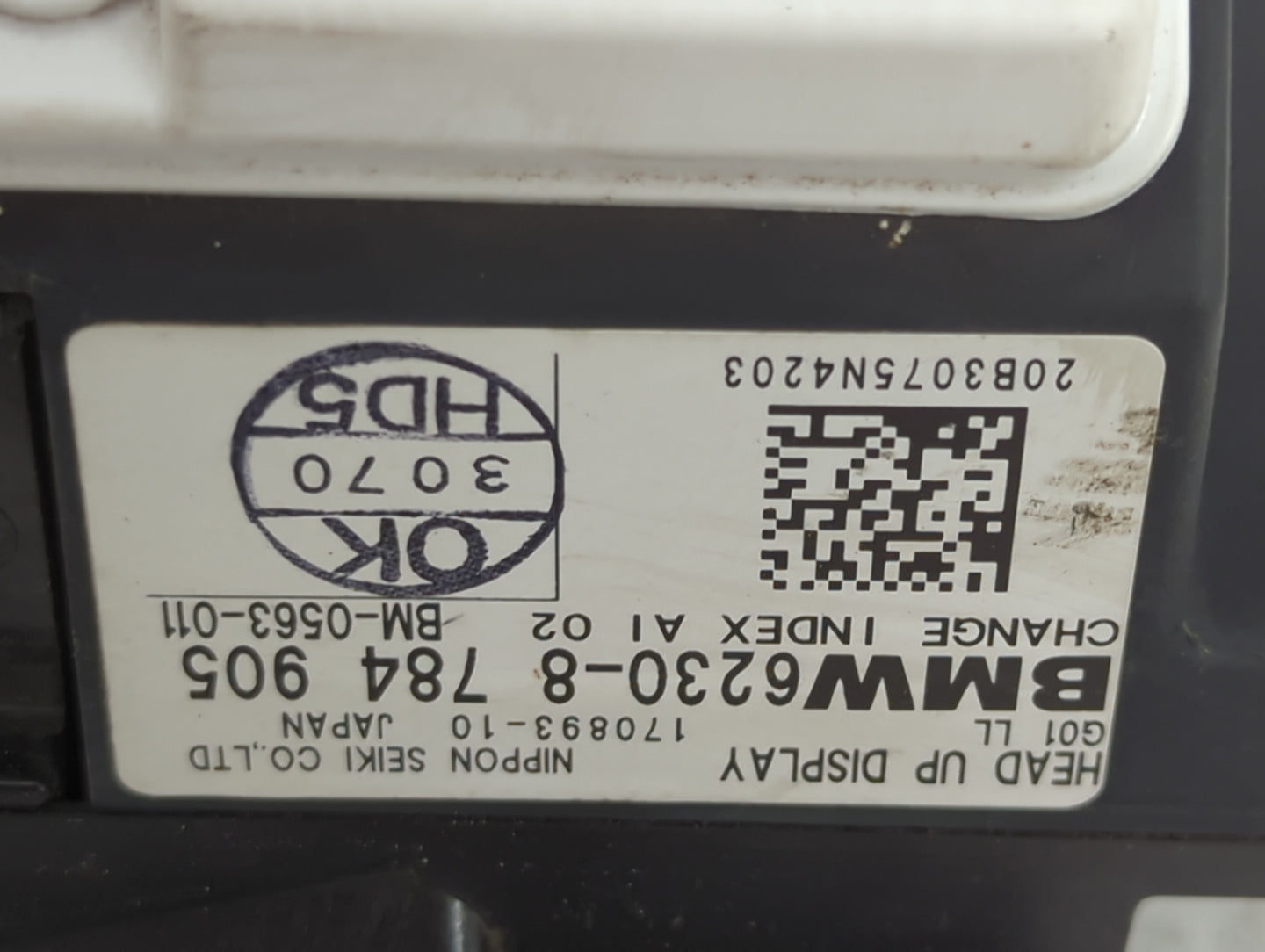 2020-2021 Bmw X3 Information Display Screen - Oemusedautoparts1.com