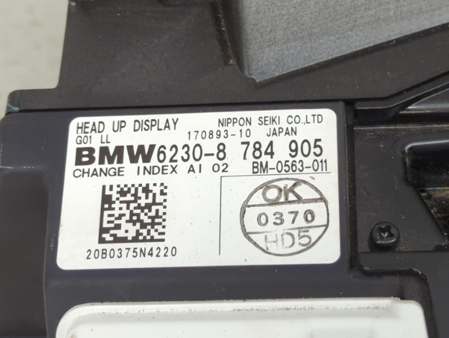 2019-2021 Bmw X3 Information Display Screen - Oemusedautoparts1.com