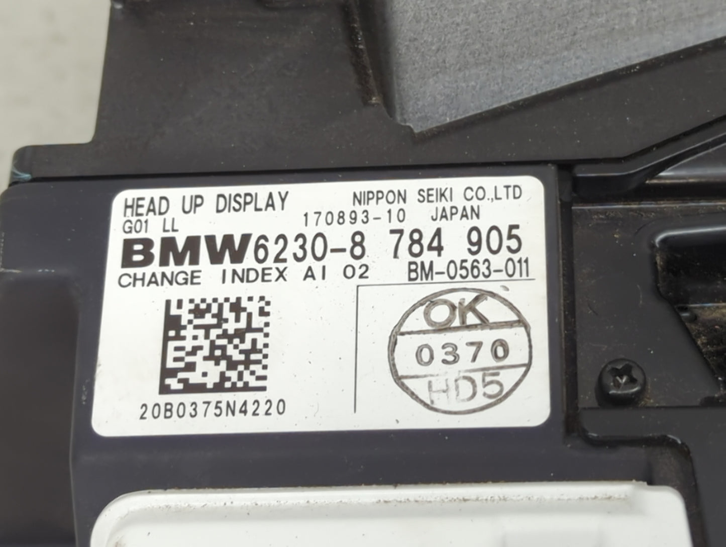 2019-2021 Bmw X3 Information Display Screen - Oemusedautoparts1.com