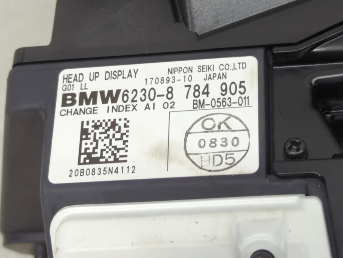 2019-2021 Bmw X3 Information Display Screen - Oemusedautoparts1.com