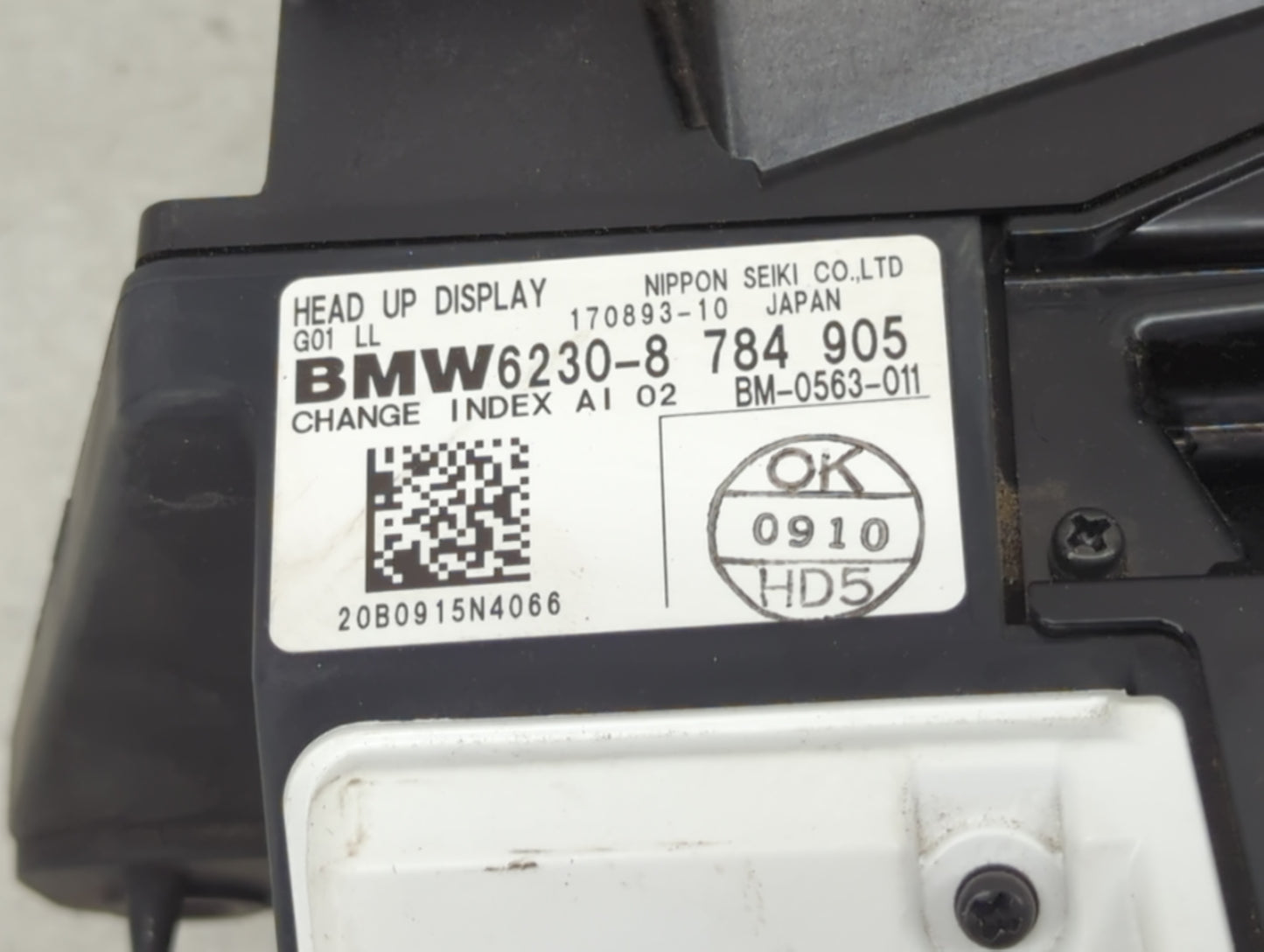 2019-2021 Bmw X3 Information Display Screen - Oemusedautoparts1.com