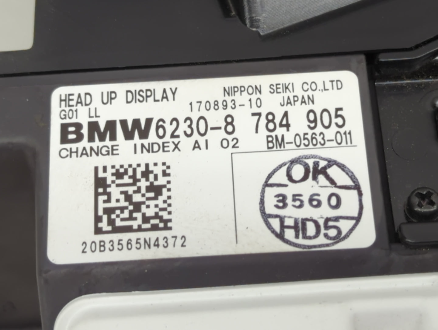 2019-2021 Bmw X3 Information Display Screen - Oemusedautoparts1.com