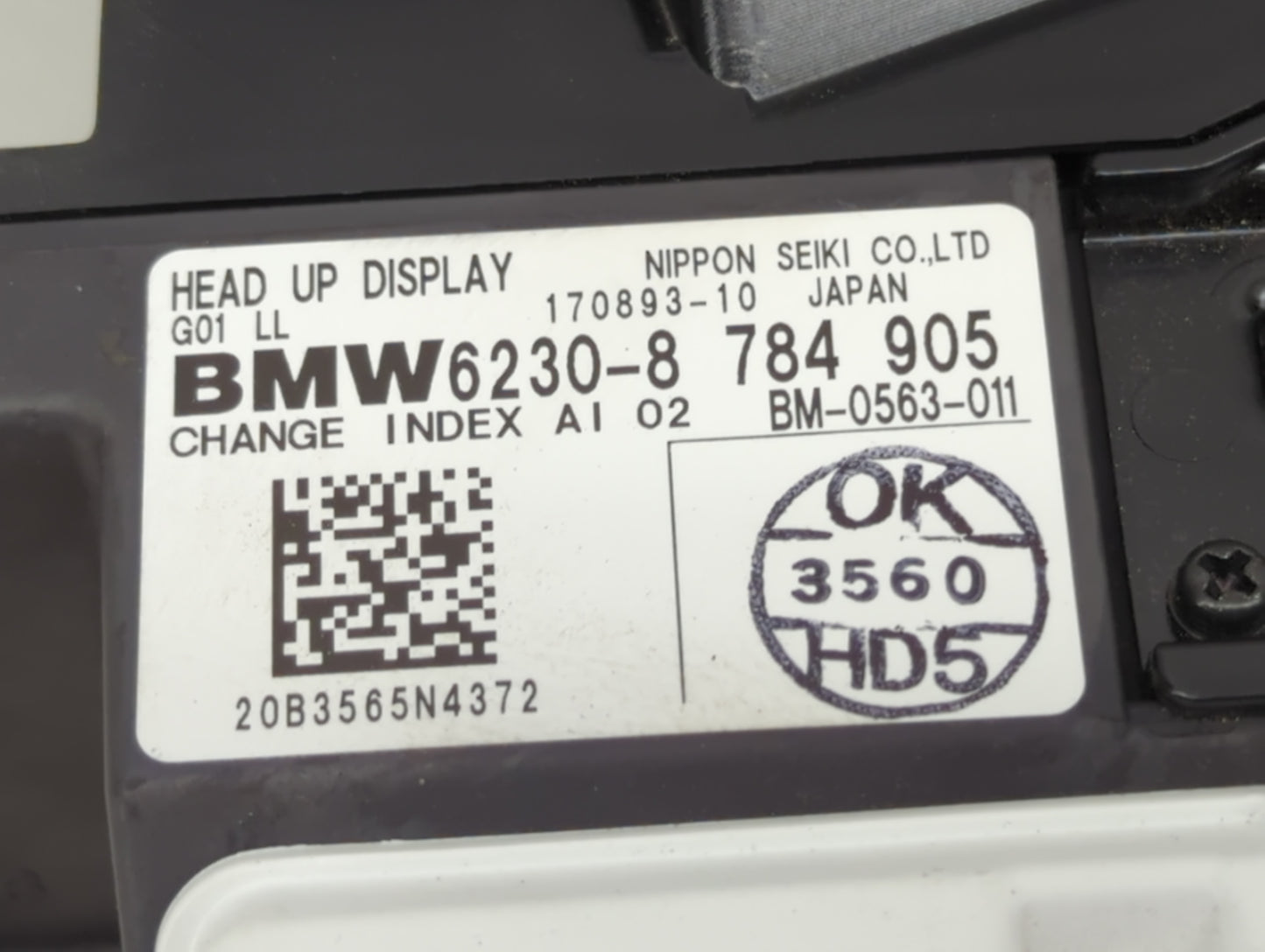 2019-2021 Bmw X3 Information Display Screen - Oemusedautoparts1.com