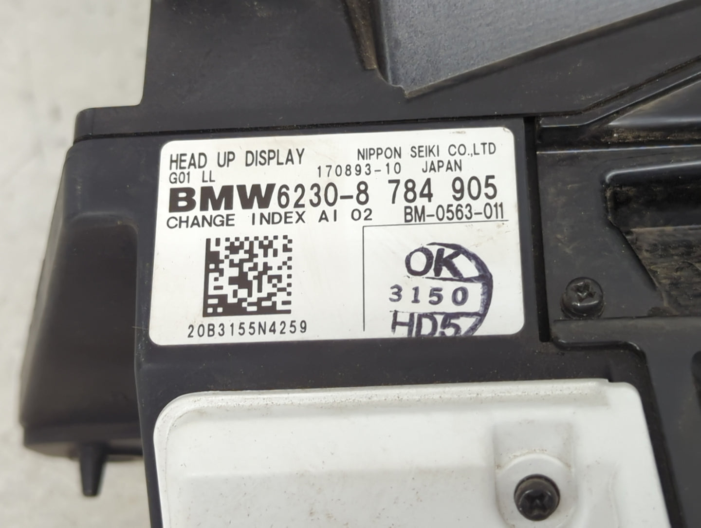 2019-2021 Bmw X3 Information Display Screen - Oemusedautoparts1.com