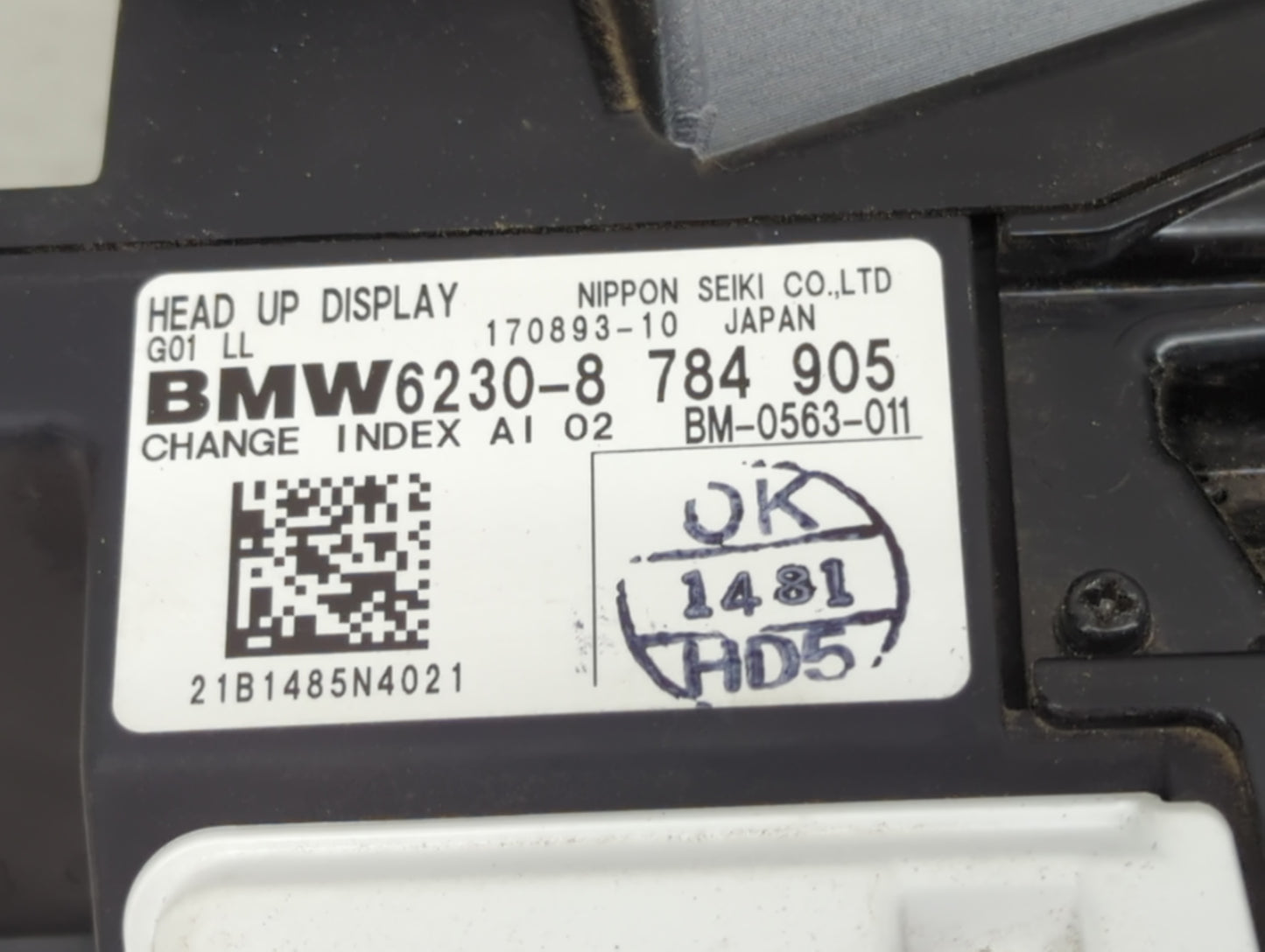 2019-2021 Bmw X3 Information Display Screen - Oemusedautoparts1.com