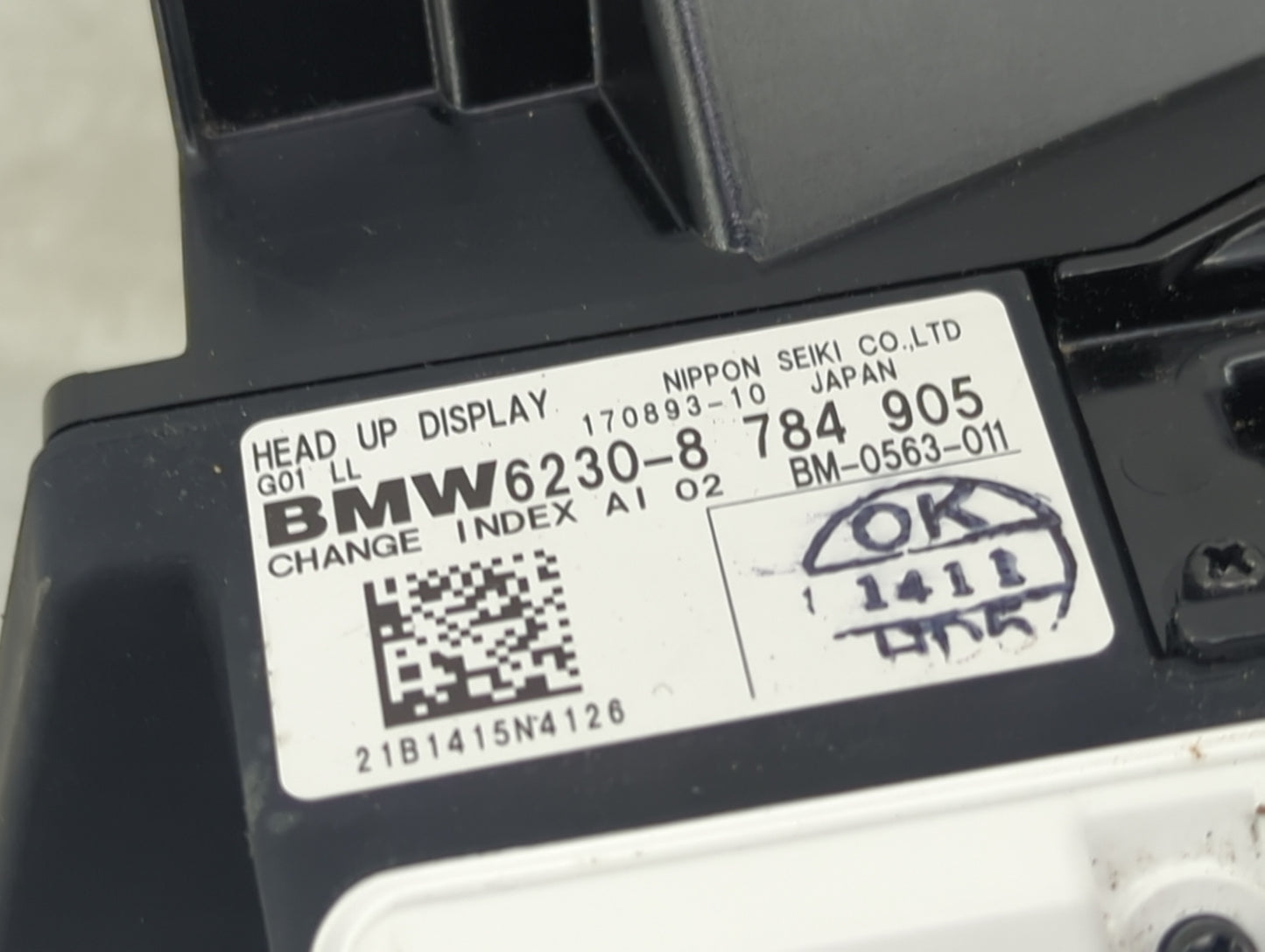 2019-2021 Bmw X3 Information Display Screen - Oemusedautoparts1.com