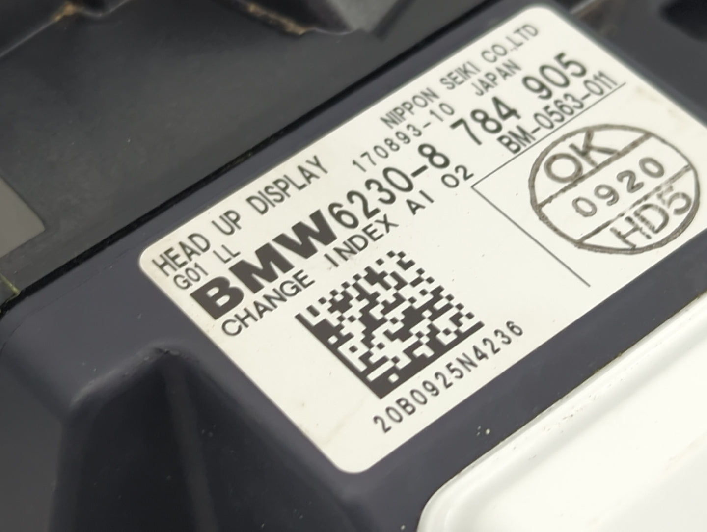2020-2021 Bmw X3 Information Display Screen - Oemusedautoparts1.com