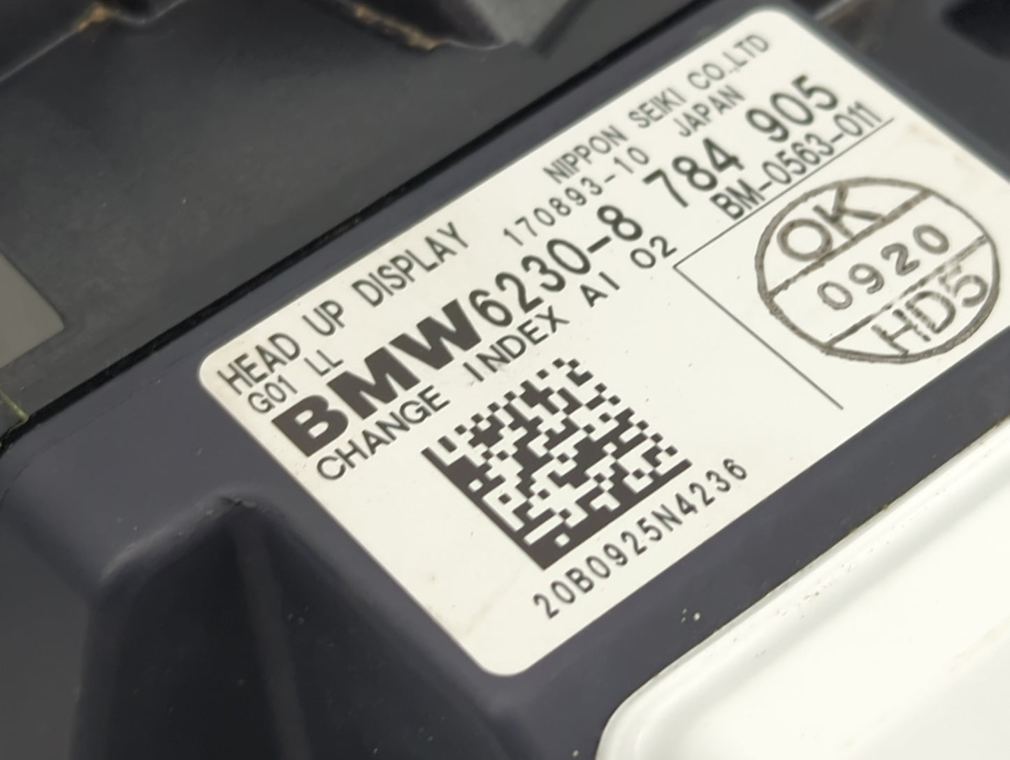 2020-2021 Bmw X3 Information Display Screen - Oemusedautoparts1.com