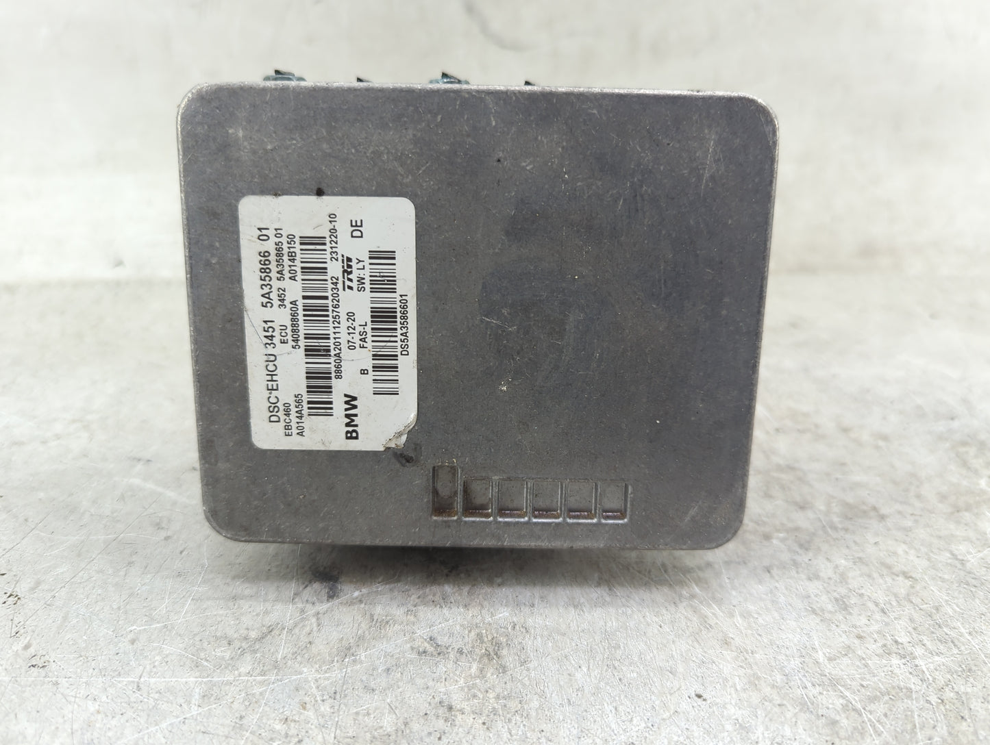 2018-2021 Bmw X3 ABS Pump Control Module Replacement P/N:DSC-EHCU3451 5A35866 01, EBC460 Fits Fits 2016 2017 2018 2019 2020 