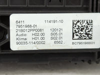 2018-2021 Bmw X3 Climate Control Module Temperature AC/Heater Replacement P/N:7951988-01 Fits Fits 2018 2019 2020 2021 OEM U