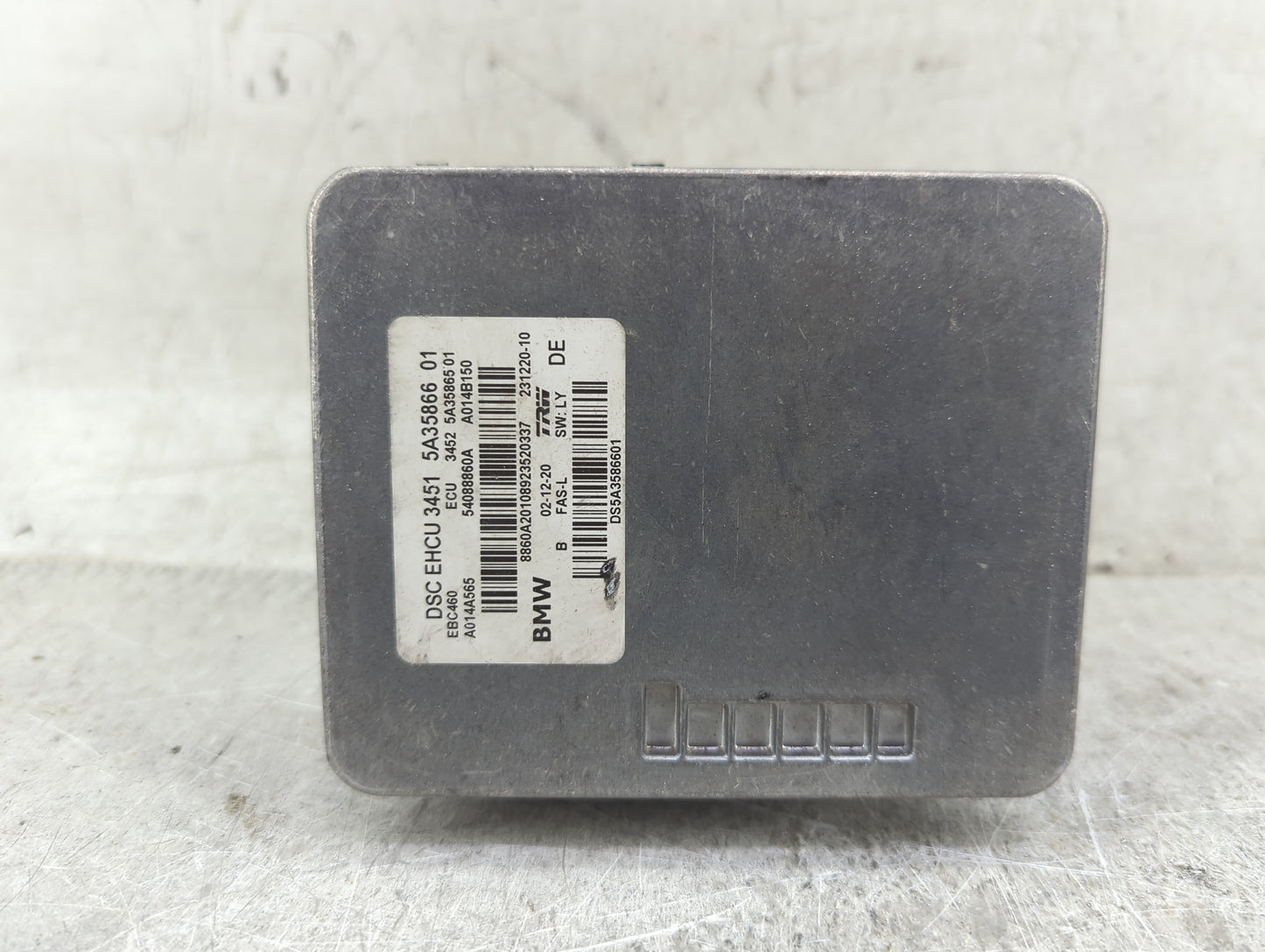 2021 Bmw X3 ABS Pump Control Module Replacement P/N:5A35866 01 5A35865 01, 54088860A, A014A565, A014B150, EBC460 Fits OEM Us