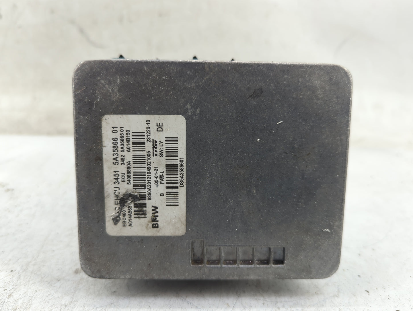 2018-2021 Bmw X3 ABS Pump Control Module Replacement P/N:5A35866 Fits Fits 2016 2017 2018 2019 2020 2021 OEM Used Auto Parts