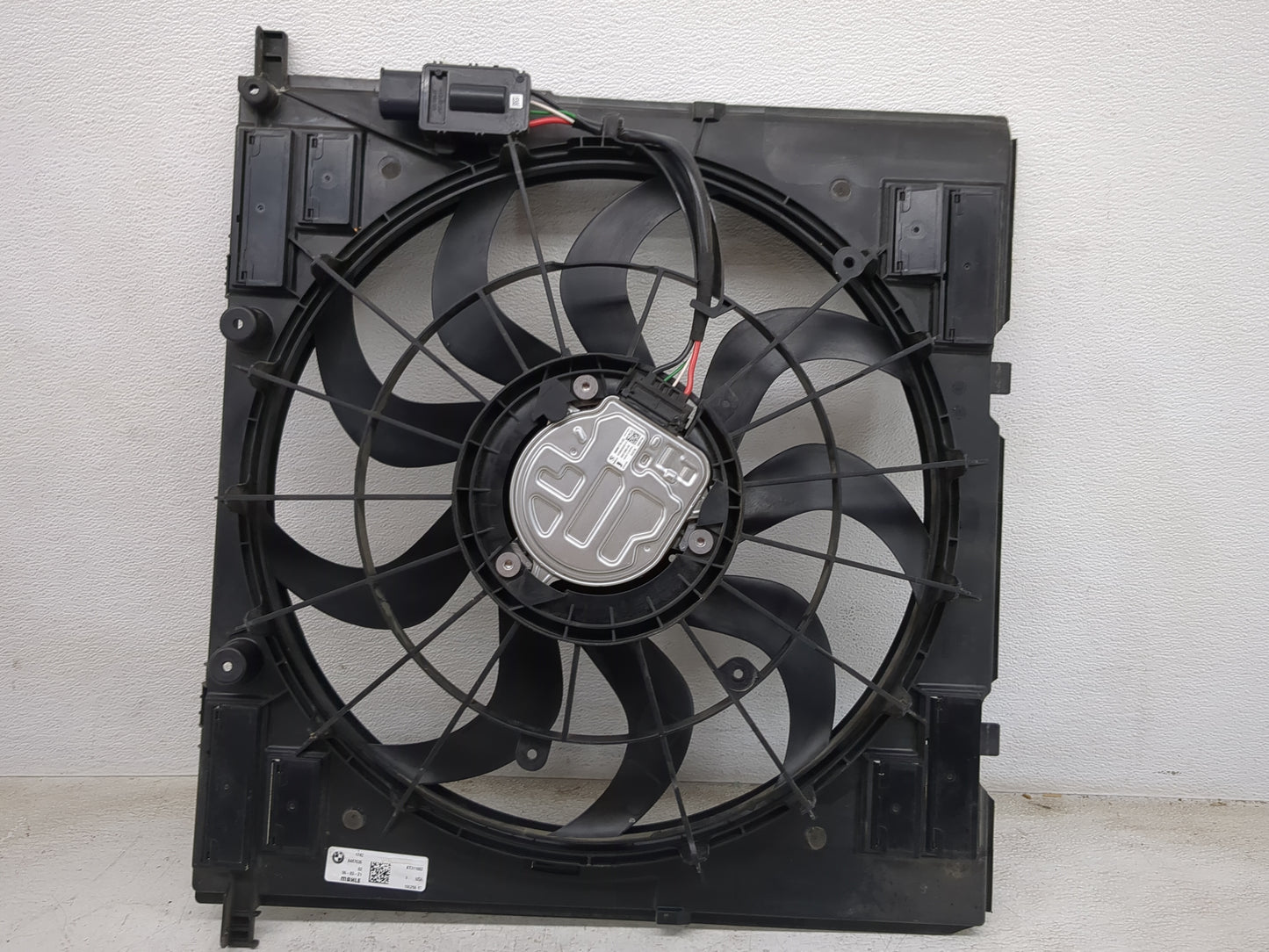 2020-2022 Bmw X3 Electric Radiator Cooling Fan Motor Assembly 1461065 - Oemusedautoparts1.com