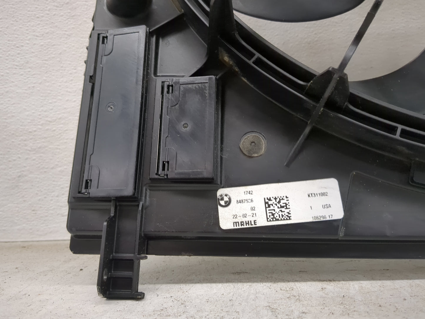 2020-2022 Bmw X3 Electric Radiator Cooling Fan Motor Assembly 1461080 - Oemusedautoparts1.com