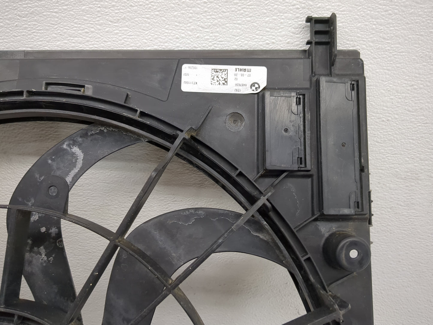 2020-2022 Bmw X3 Electric Radiator Cooling Fan Motor Assembly 1461163 - Oemusedautoparts1.com