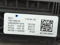 2019-2020 Bmw X4 Climate Control Module Temperature AC/Heater Replacement P/N:7951988-01 Fits Fits 2018 2019 2020 2021 OEM U