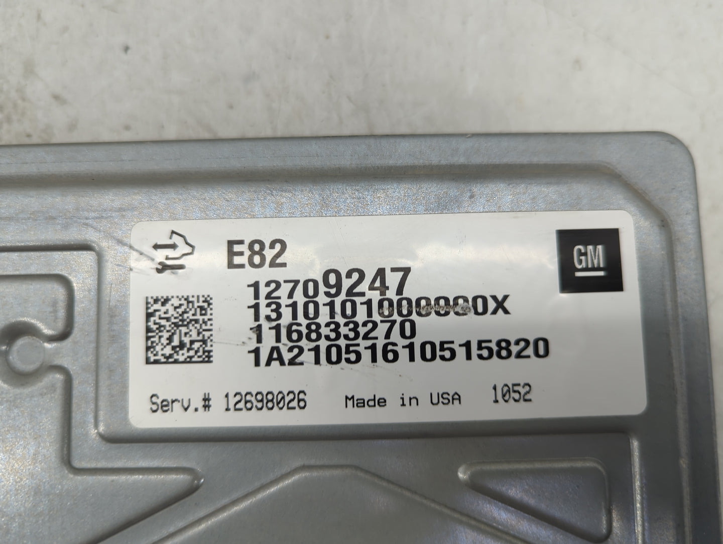 2018-2020 Buick Enclave PCM Engine Control Computer ECU ECM PCU OEM P/N:12709247 12698026 Fits OEM Used Auto Parts - Oemused