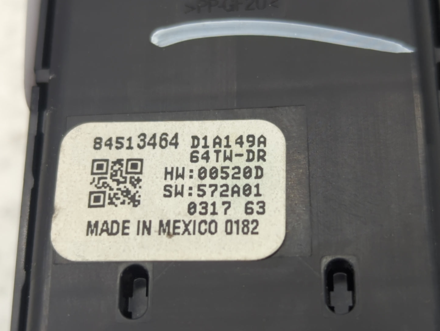 2018-2020 Buick Enclave Master Power Window Switch Replacement Driver Side Left P/N:84513464 Fits OEM Used Auto Parts - Oemu