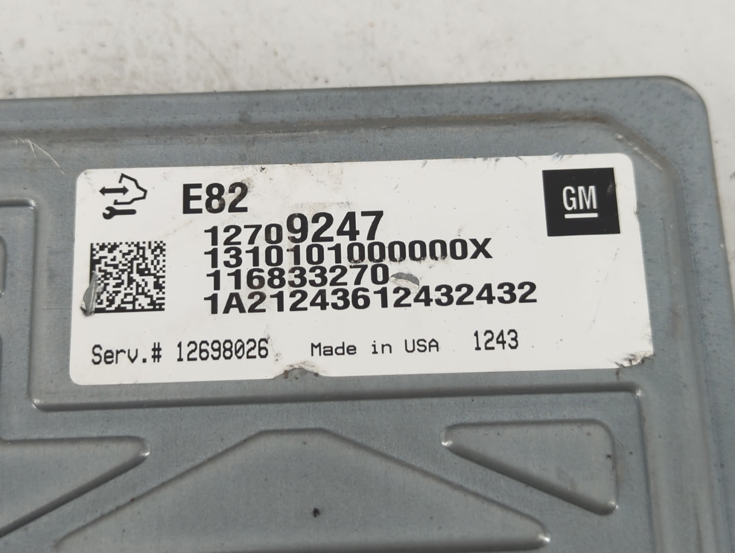 2018-2020 Buick Enclave PCM Engine Control Computer ECU ECM PCU OEM P/N:12709247 Fits Fits 2016 2017 2018 2019 2020 2021 202