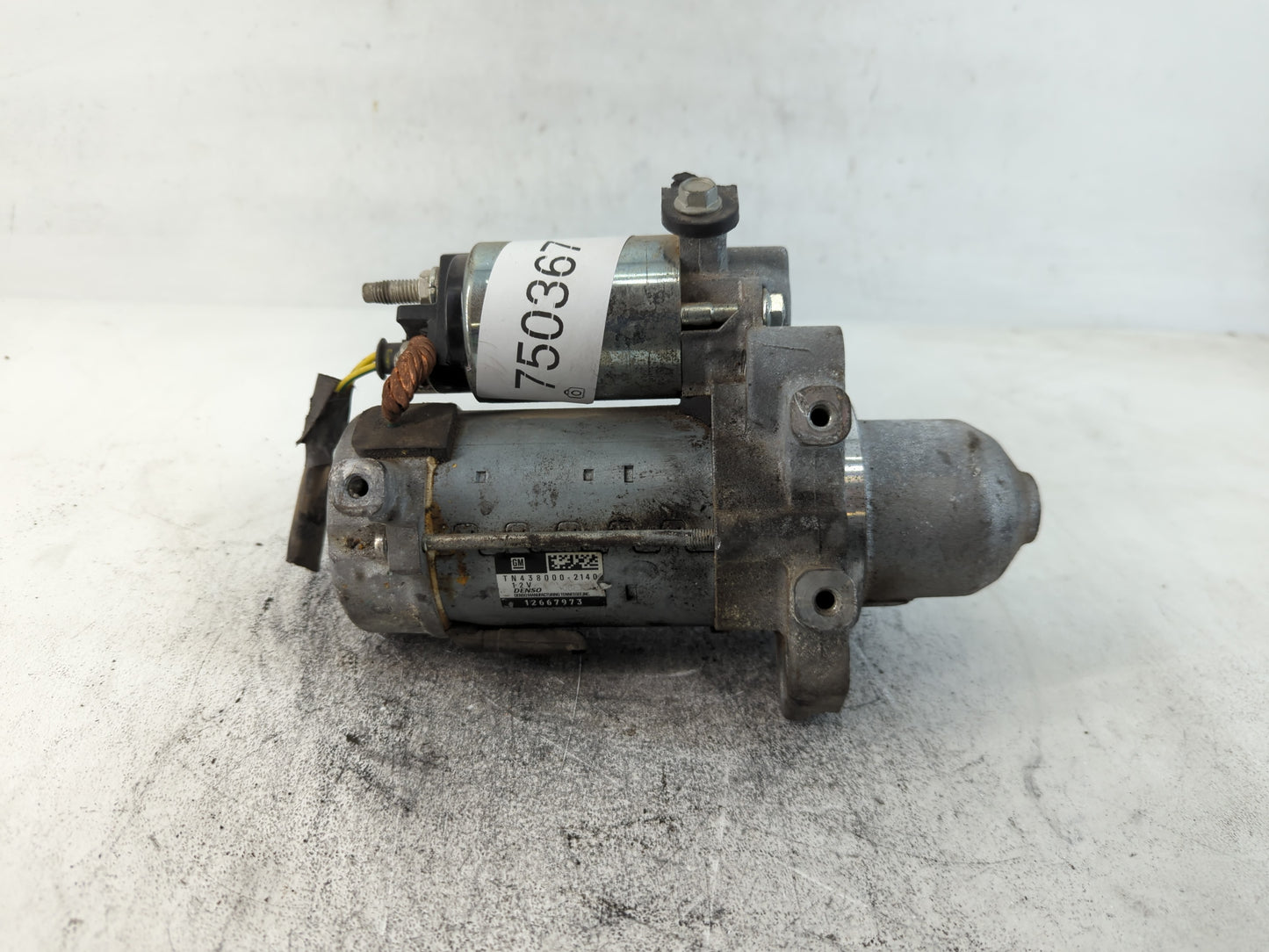 2018-2020 Buick Enclave Car Starter Motor Solenoid OEM P/N:TN438000-2140 Fits Fits 2016 2017 2018 2019 2020 2021 2022 OEM Us