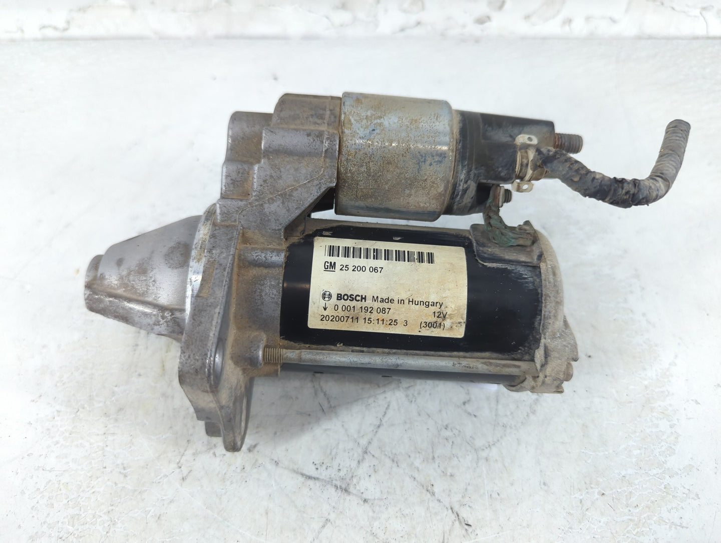 2014-2021 Buick Encore Car Starter Motor Solenoid OEM P/N:25 200 067 Fits Fits 2014 2015 2016 2017 2018 2019 2020 2021 OEM U
