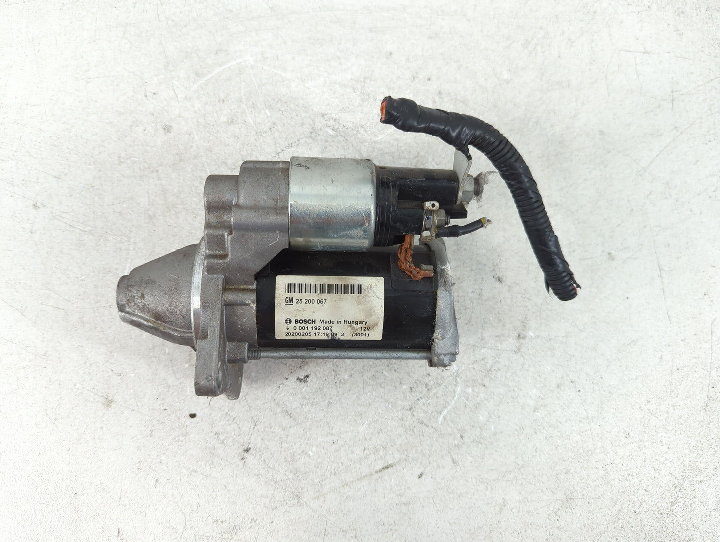 2014-2021 Buick Encore Car Starter Motor Solenoid OEM P/N:25 200 067 Fits Fits 2014 2015 2016 2017 2018 2019 2020 2021 OEM U