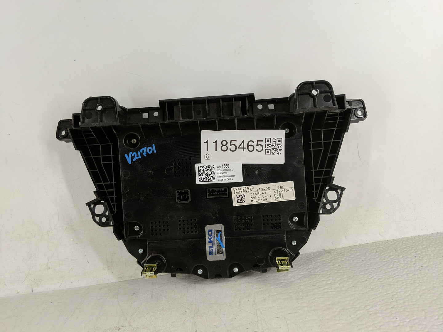 2020-2021 Buick Encore Radio AM FM Cd Player Receiver Replacement P/N:42721360 Fits Fits 2020 2021 OEM Used Auto Parts - Oem