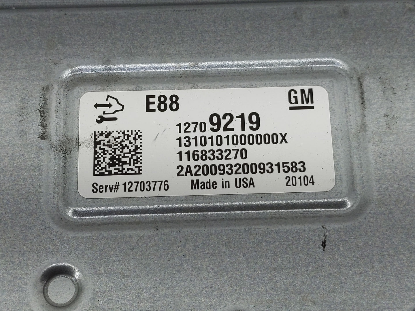2020-2021 Buick Encore PCM Engine Control Computer ECU ECM PCU OEM P/N:12709219 12710155, 12727139 Fits Fits 2020 2021 2022 