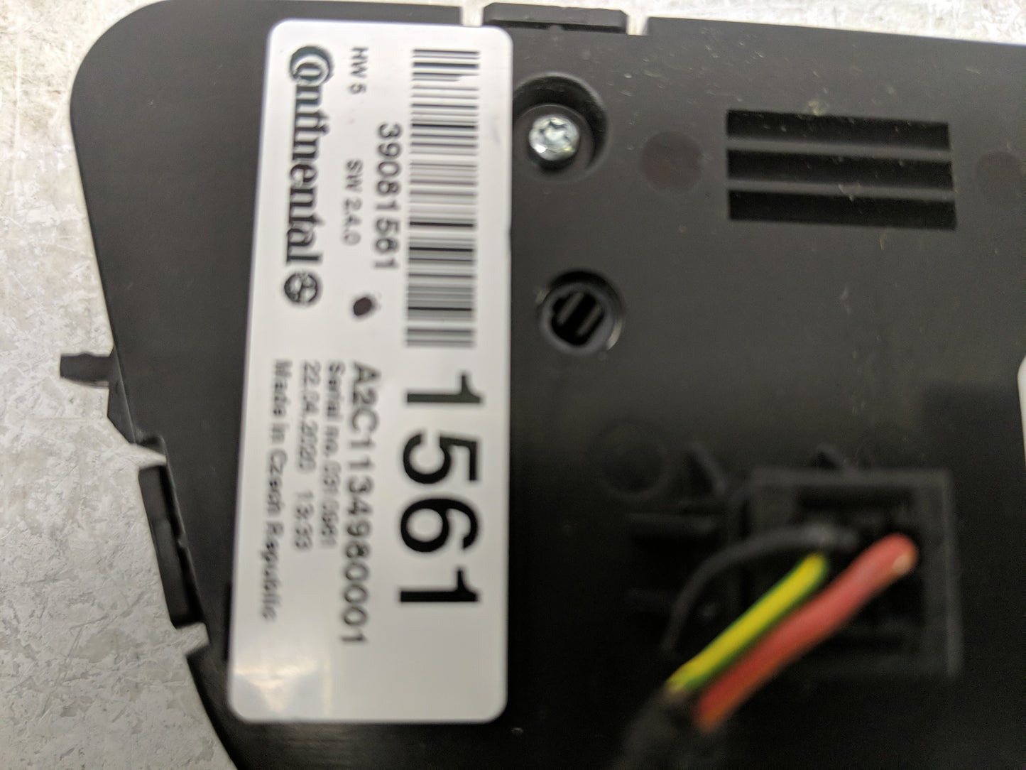 2021 Buick Encore Climate Control Module Temperature AC/Heater Replacement P/N:39081561 Fits OEM Used Auto Parts - Oemusedau