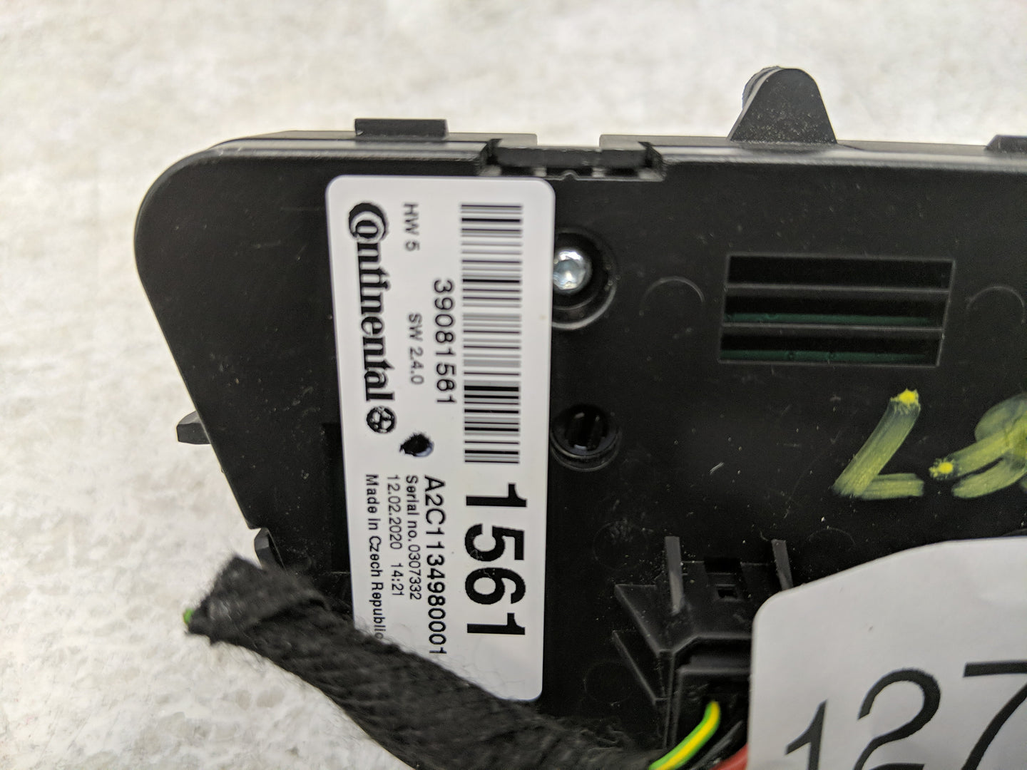 2017-2021 Buick Encore Climate Control Module Temperature AC/Heater Replacement P/N:A2C1134980001 39081561 Fits OEM Used Aut